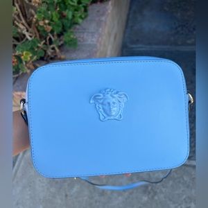 VERSACE baby Blue Medusa Palazzo Camera Bag